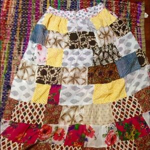 Patchwork skirt